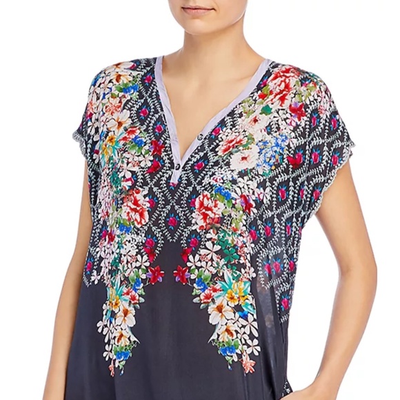 Johnny Was Mystic Silk Dress with Slip $390 (NWOT) - Picture 3 of 8